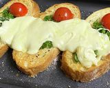 とろとろチーズのピーマントースト作り方10写真