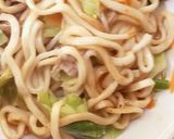 焼かないレンチン焼きうどん作り方5写真