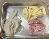 じゃが芋のグラタン風チーズ焼き作り方1写真