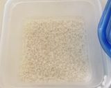レンジで米を炊飯　1合　2合作り方1写真