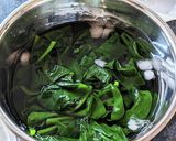 つるむらさきのにんにく塩麹ナムル作り方3写真