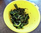 つるむらさきのにんにく塩麹ナムル作り方6写真