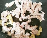 鶏モモとピーマン炒め物（青椒肉絲風）作り方4写真