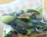 ごま油が香る胡瓜とザーサイの中華風浅漬け作り方5写真
