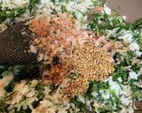 おかひじきの和風★炒飯作り方9写真