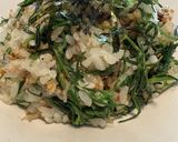 おかひじきの和風★炒飯作り方10写真