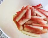 彩り鮮やか♪スイカの酢の物作り方3写真