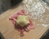 韓国風チーズ肉巻きおにぎり作り方1写真