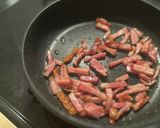 カルボナーラご飯作り方1写真