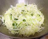 キャベツの千切りごま油めんつゆ和え作り方2写真