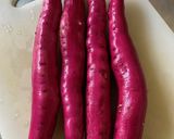 さつま芋と昆布の煮物♪作り方1写真