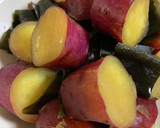 さつま芋と昆布の煮物♪作り方8写真