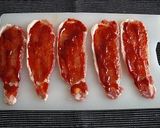 韓国風♪豚肉の野菜ロール作り方5写真