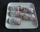韓国風♪豚肉の野菜ロール作り方8写真