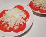 トマトと玉ねぎの夏サラダ♪作り方1写真