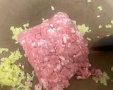 ひき肉とじゃがいもの甘辛炒め作り方3写真