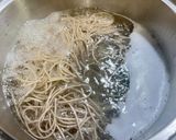 トマトとモロヘイヤの冷やしそば作り方5写真