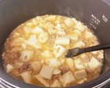 電気圧力鍋で麻婆豆腐作り方8写真