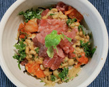 まぐろ丼　納豆キムチと薬味のせ作り方4写真