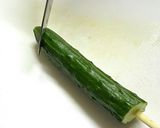 韓国風きゅうりのトルネード作り方5写真