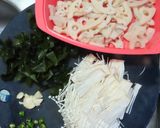 時短簡単☆蓮根とエノキとワカメの塩パスタ作り方2写真
