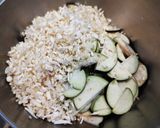 簡単！夏野菜のジャージャー麺風うどん！作り方4写真