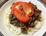 簡単！夏野菜のジャージャー麺風うどん！作り方9写真