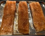 Honey Garlic Salmon作り方1写真