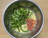 超簡単☆ゴーヤたらこかき揚げ♪♪作り方2写真