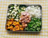 【汁物】夏野菜のミネストローネ作り方1写真