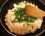 オイスターソース風味のネギ入り豆腐そぼろ作り方4写真