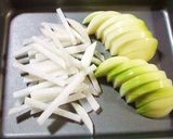 ◆大根＆玉葱のクレマヨ炒め◆作り方1写真