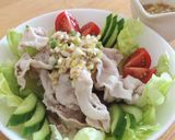 豚肉の冷しゃぶ 〜ねぎごまだれ〜作り方6写真
