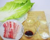 白菜と豚バラのうま煮作り方1写真