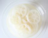 あると助かる、定番【蓮根の甘酢漬け】作り方1写真