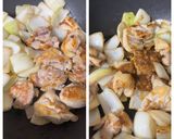 香りがバツグン！鶏もも肉の味噌バター炒め作り方4写真