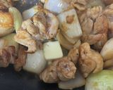 香りがバツグン！鶏もも肉の味噌バター炒め作り方5写真