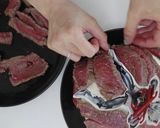 ウルトラマンお肉ケーキ作り方2写真