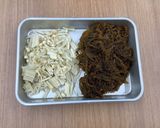 【大崎市】もずく入りかき玉汁【学校給食】作り方1写真