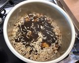 【大崎市】もずく入りかき玉汁【学校給食】作り方3写真