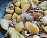 簡単★薄切り肉としめじのローズマリー炒め作り方5写真