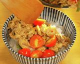 甘とまとのスタミナ丼【食遺産】作り方9写真