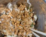 冷やし納豆マヨそば作り方1写真