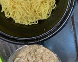 冷やし納豆マヨそば作り方2写真