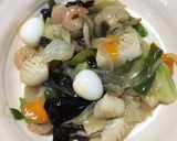 イカとエビの八宝菜作り方7写真
