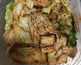 エバラプチっと鍋で作る豚キム丼作り方1写真
