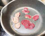 【ジビエ 】熊肉シンプルステーキ作り方2写真