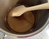 見た目はわらびもちな黒糖水ゼリー作り方2写真