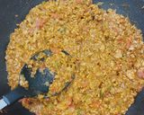 素揚げ野菜のキーマカレー作り方4写真