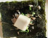 新♡豆腐百珍①白子ふう海苔巻き豆腐作り方7写真